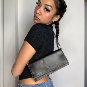 Vintage Y2K Liz Claiborne Shoulder Clutch